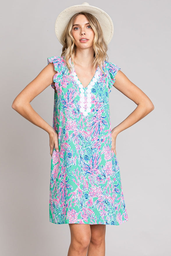 Summer Print Dress